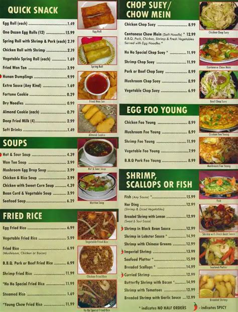 bb hoh|bb ho restaurant menu.